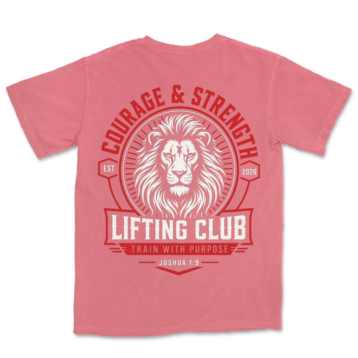 Courage And Strength Lifting Club | Watermelon back