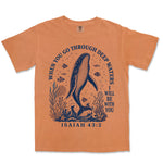 Deep Waters Humpback Whale | Burnt Orange front