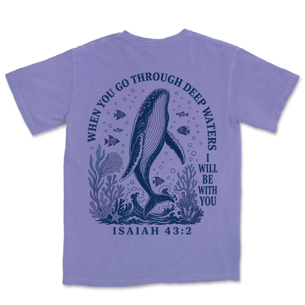 Deep Waters Humpback Whale | Violet back