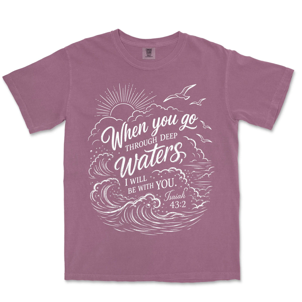 When You Go Through Deep Waters I Will | Berry front