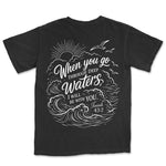 When You Go Through Deep Waters I Will | Black back