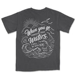 When You Go Through Deep Waters I Will | Graphite back