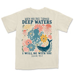 Deep Waters Sea Garden | Ivory back
