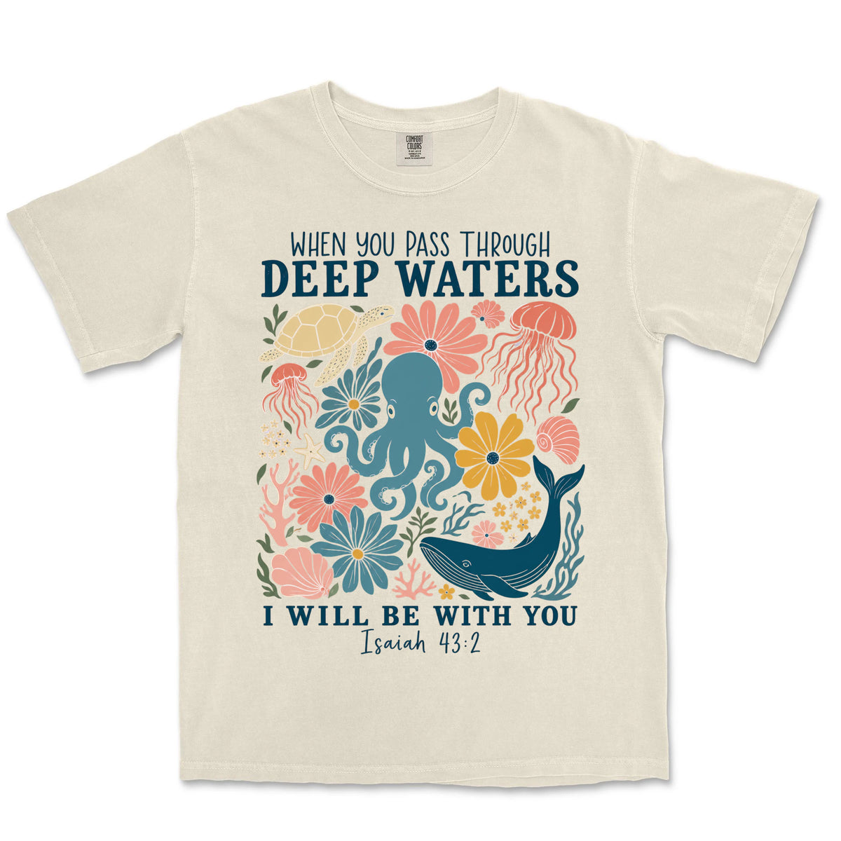 Deep Waters Sea Garden | Ivory front