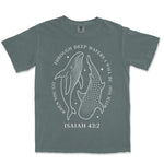 Through Deep Waters Whales | Blue Spruce front