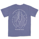 Through Deep Waters Whales | Grape back