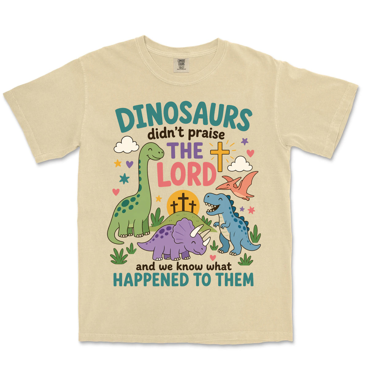 Dinosaurs Didn't Praise | Banana front