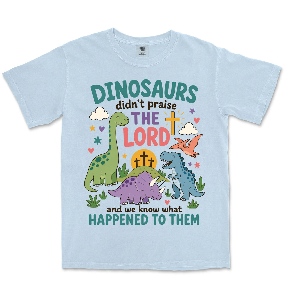 Dinosaurs Didn't Praise | Hydrangea front