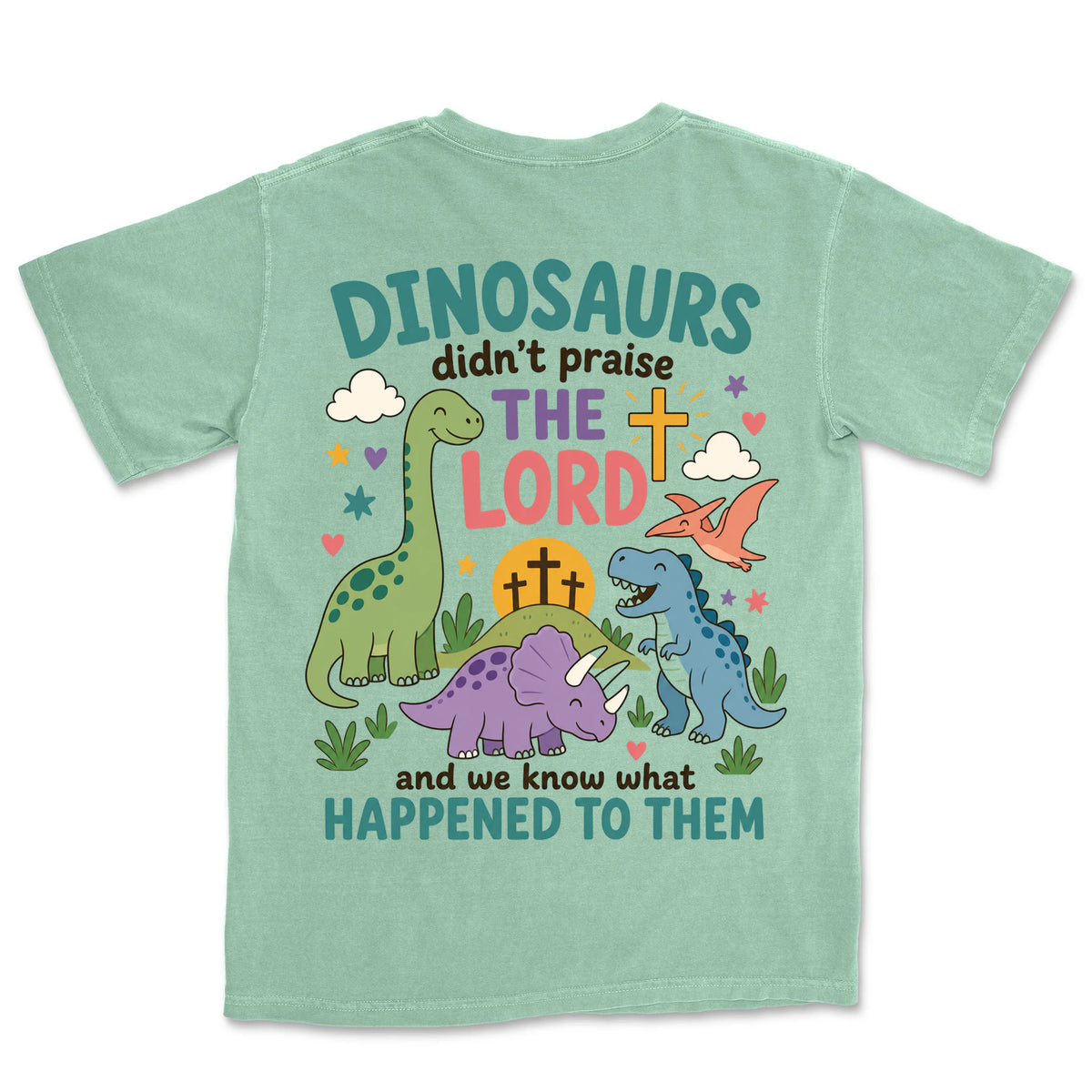 Dinosaurs Didn't Praise | Island Reef back