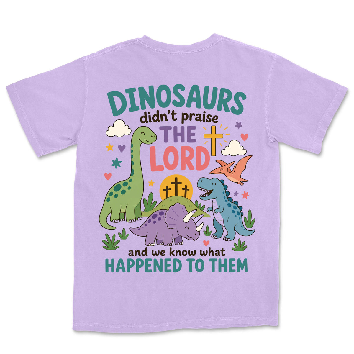 Dinosaurs Didn't Praise | Orchid back