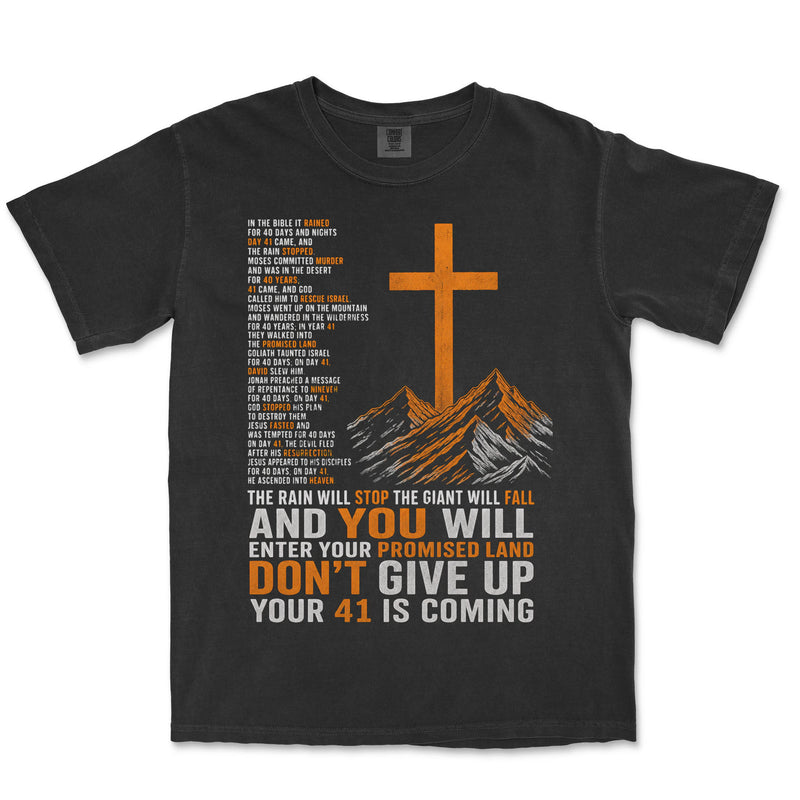 Your 41 Is Coming | Black front