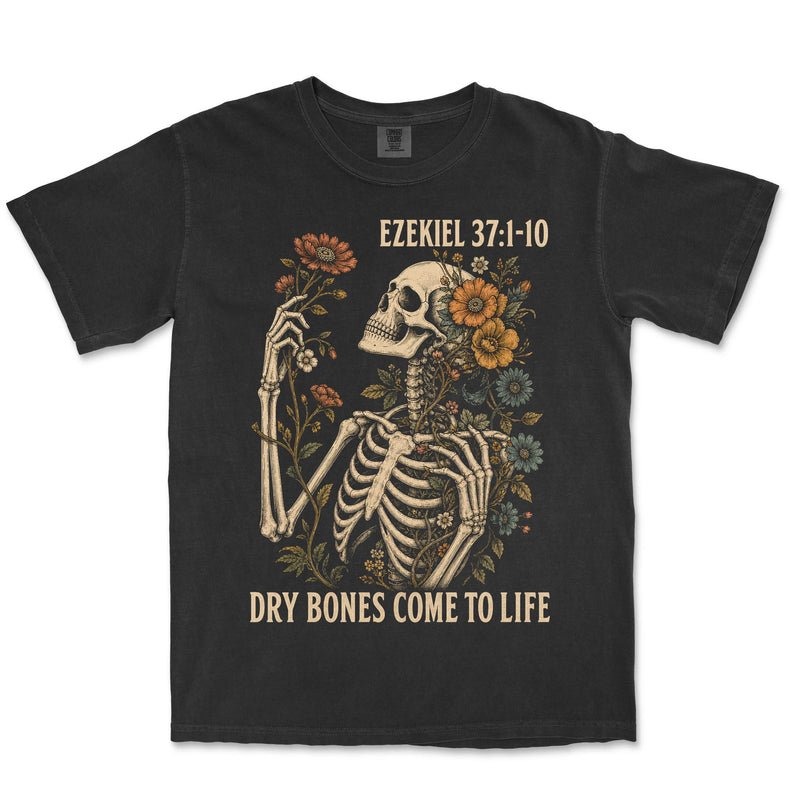 Dry Bones Come To Life | Black front