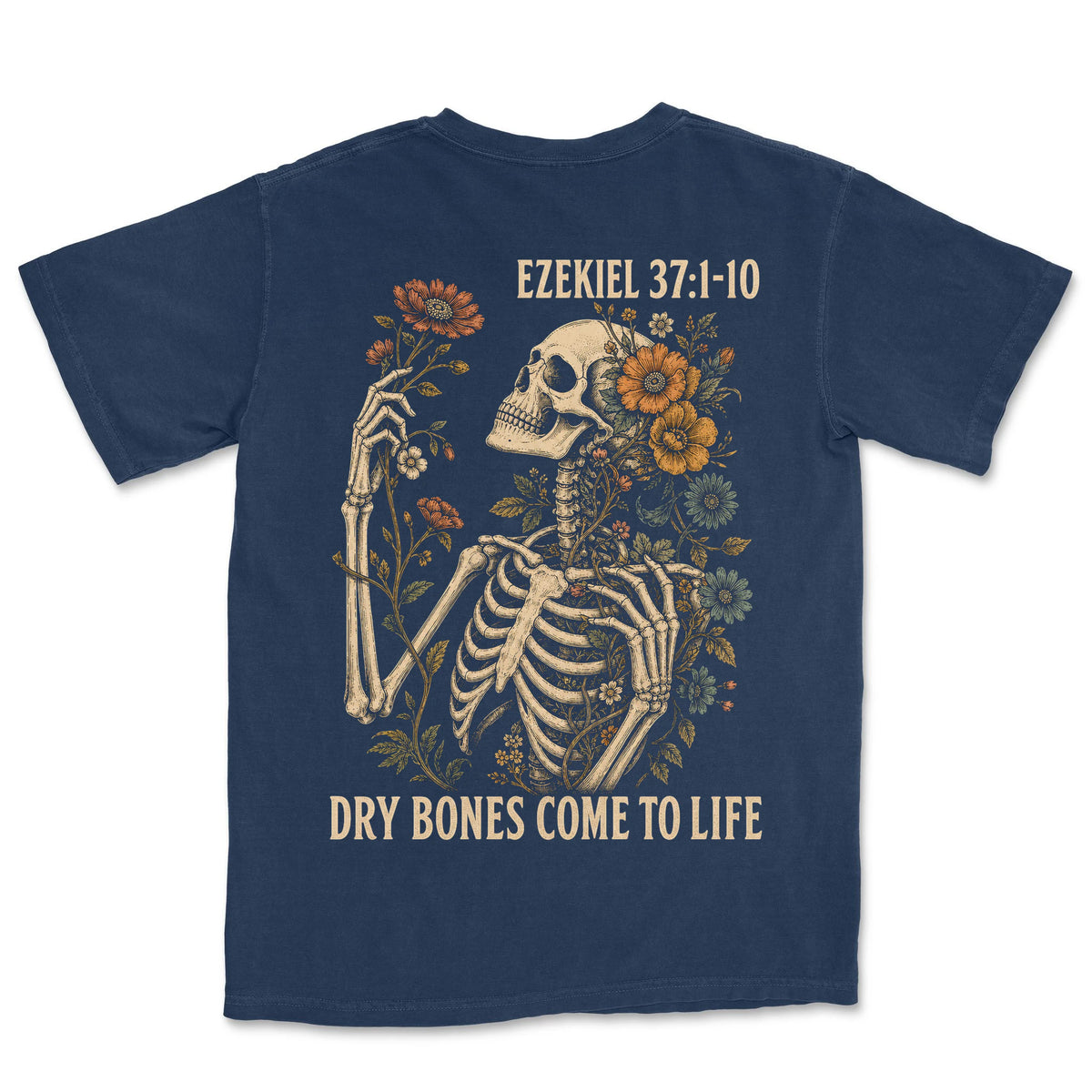 Dry Bones Come To Life | Navy back