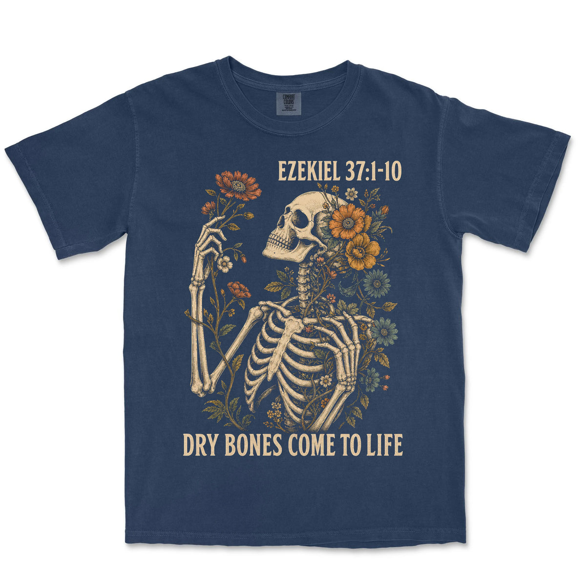 Dry Bones Come To Life | Navy front