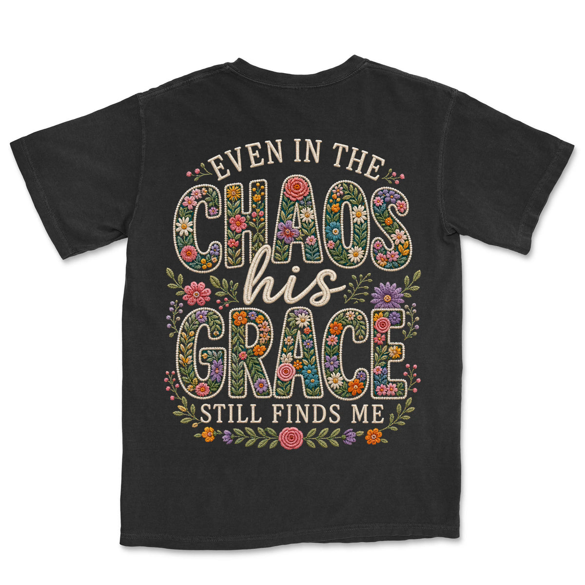 His Grace Still Finds Me | Black back