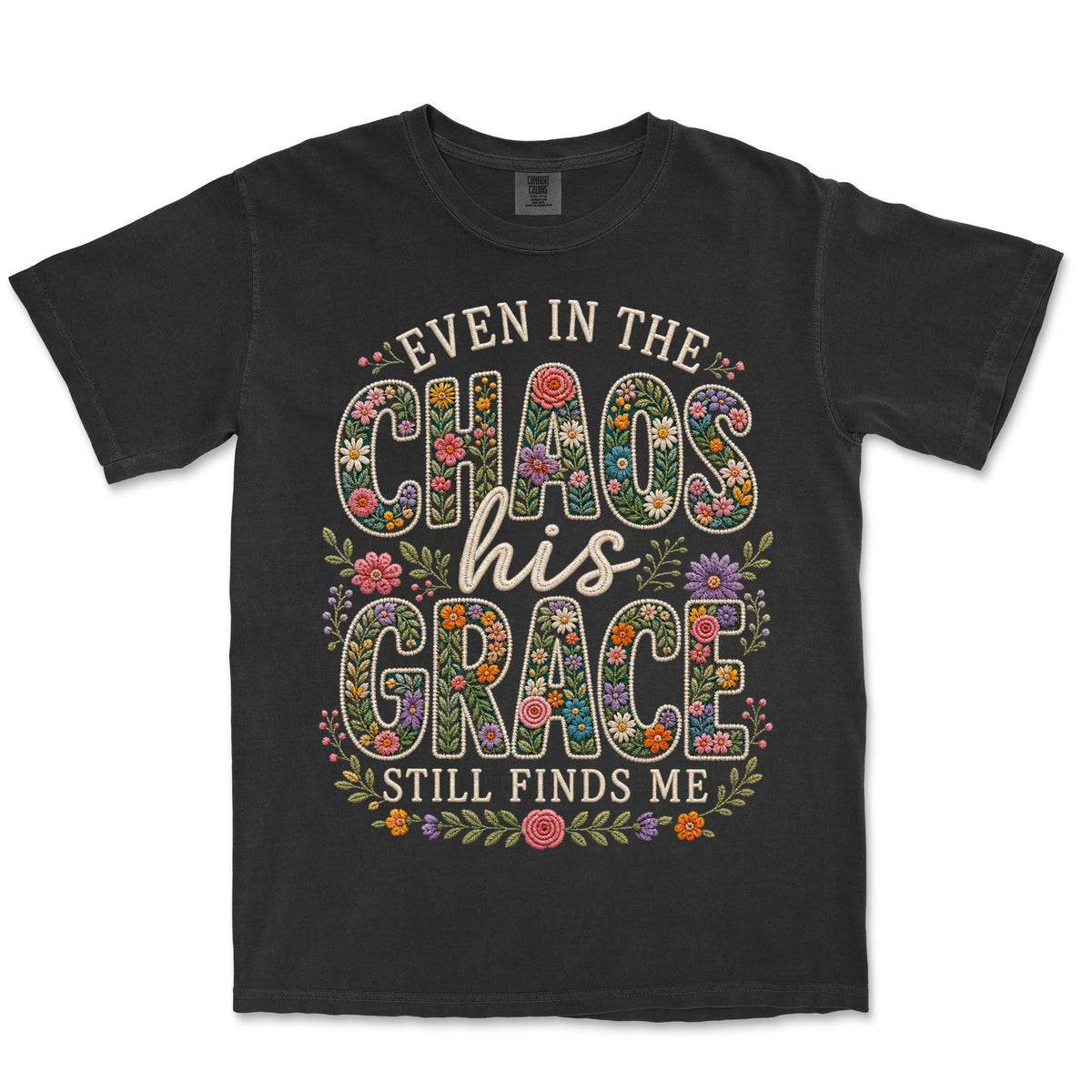 His Grace Still Finds Me | Black front
