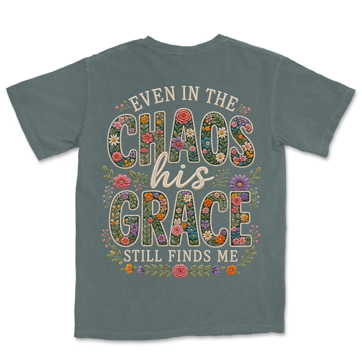 His Grace Still Finds Me | Blue Spruce back