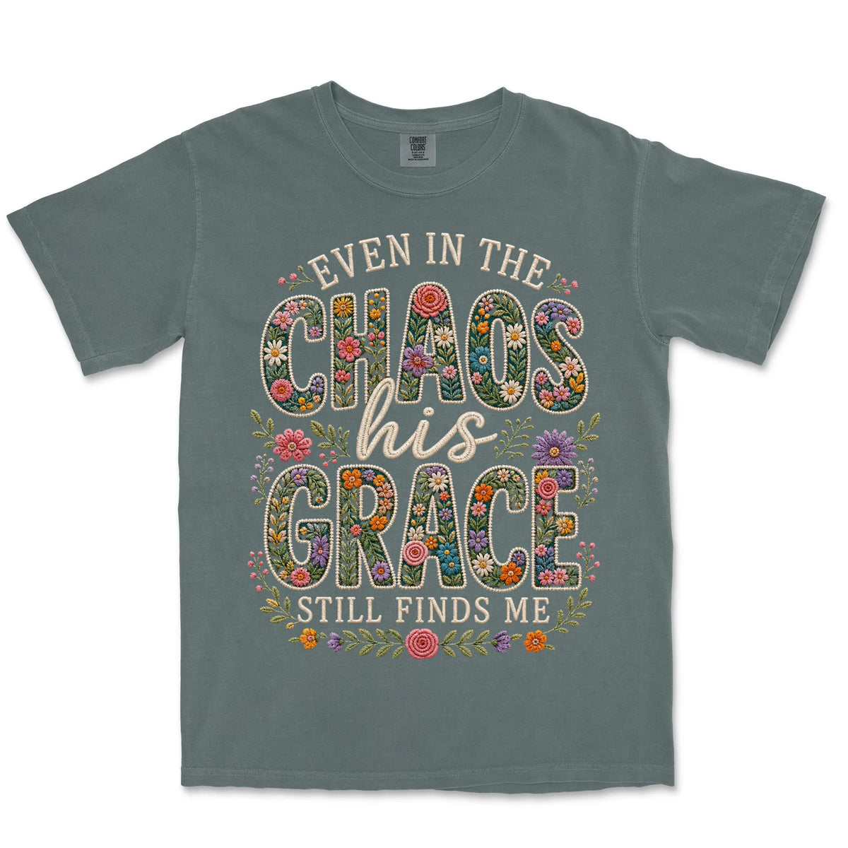 His Grace Still Finds Me | Blue Spruce front