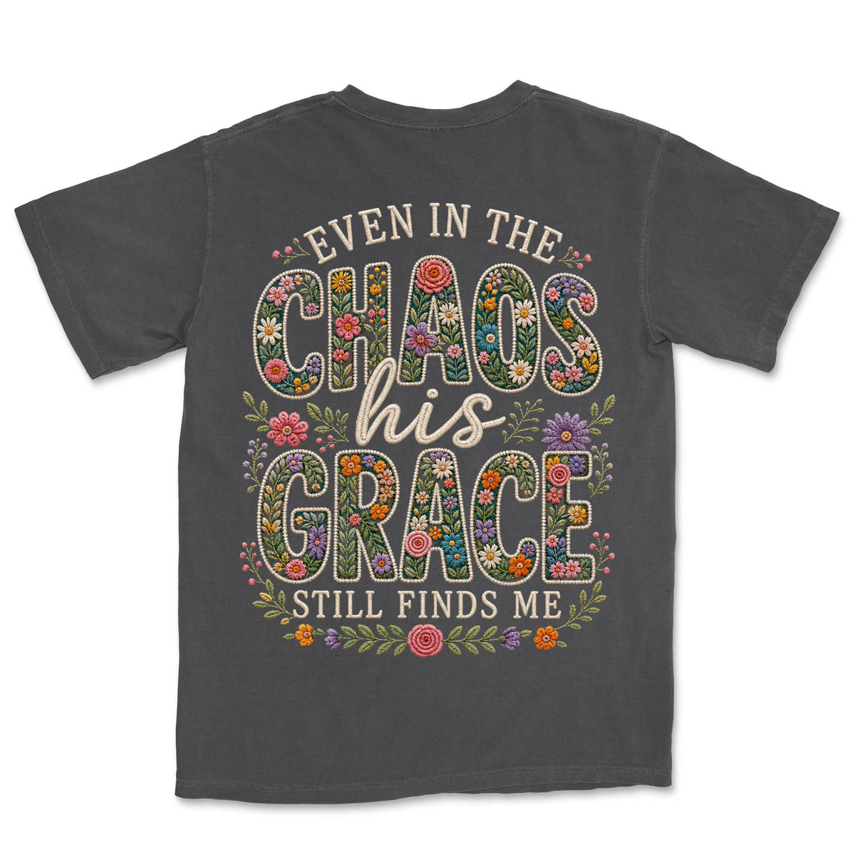 His Grace Still Finds Me | Graphite back