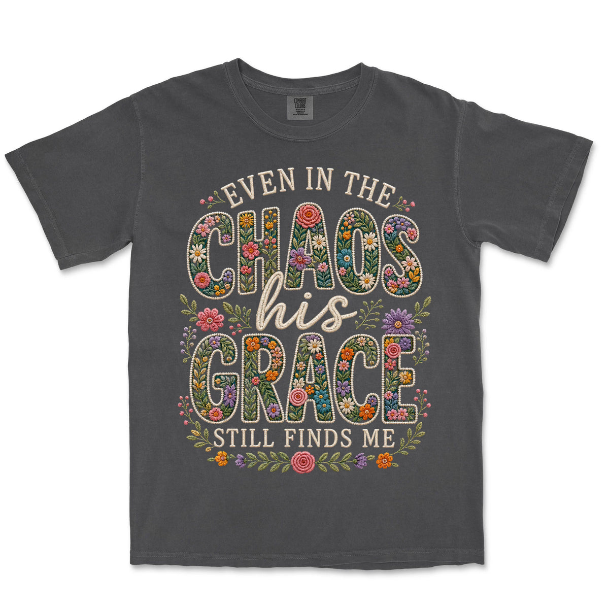 His Grace Still Finds Me | Graphite front