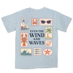 Even The Wind And Waves | Chambray back