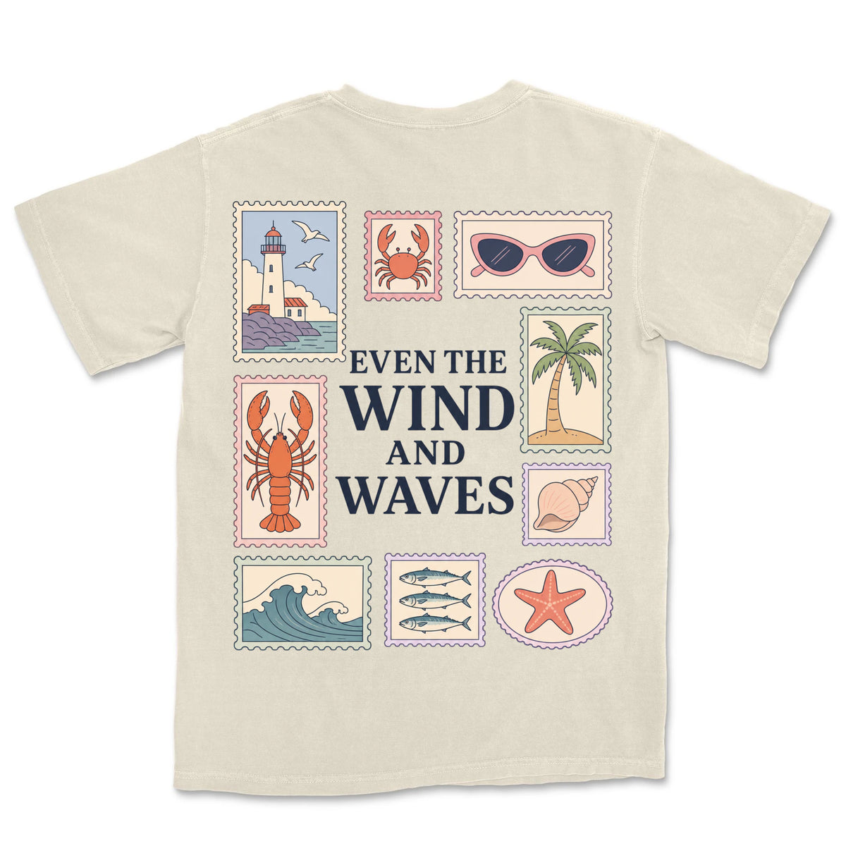 Even The Wind And Waves | Ivory back