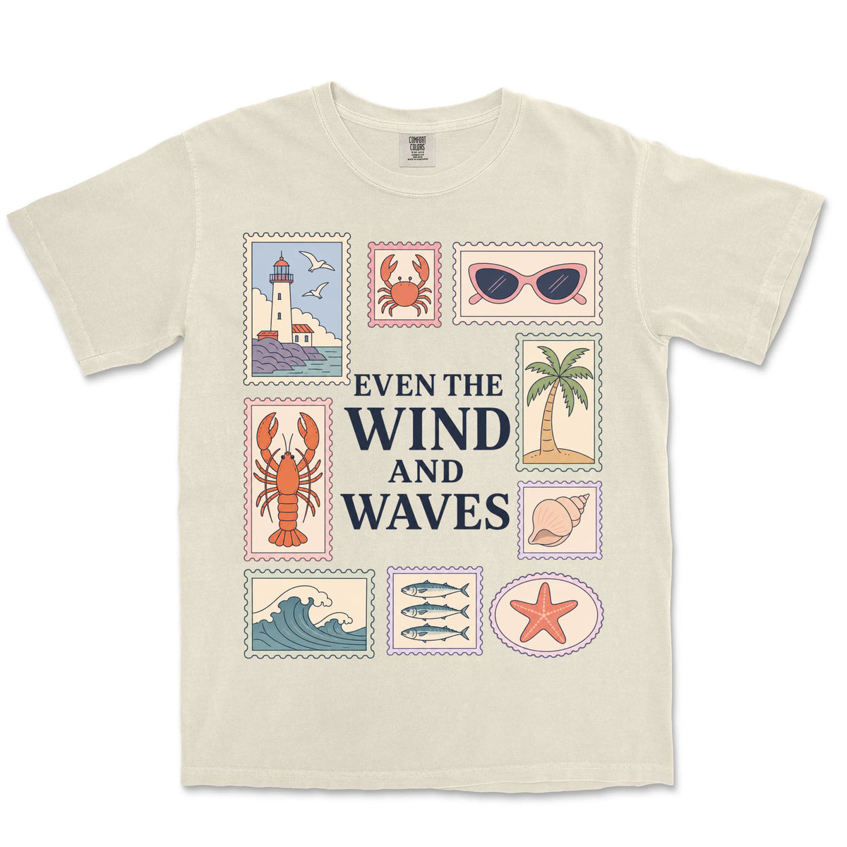 Even The Wind And Waves | Ivory front