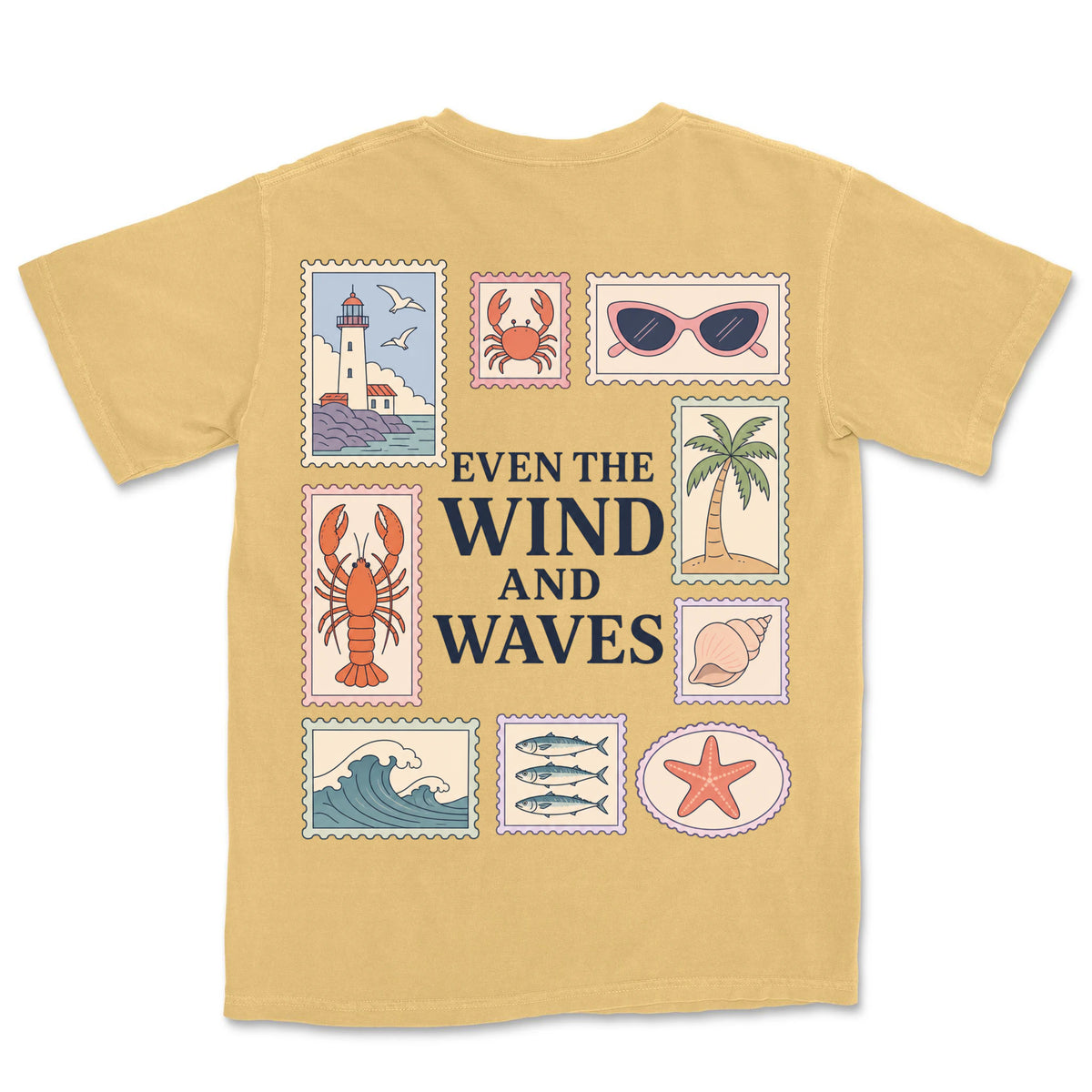 Even The Wind And Waves | Mustard back