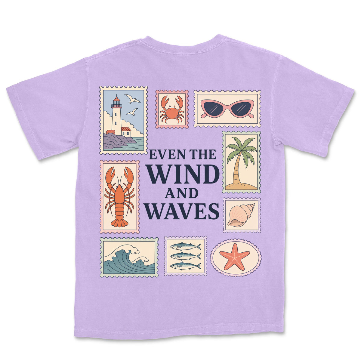 Even The Wind And Waves | Orchid back