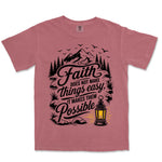 Faith Makes It Possible | Crimson front