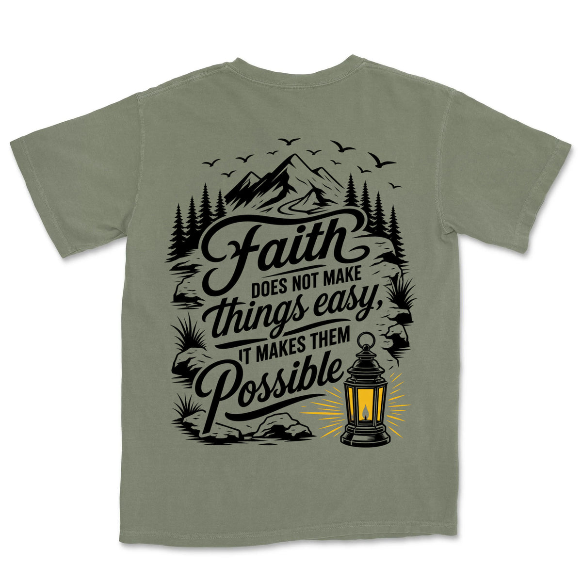 Faith Makes It Possible | Sage back