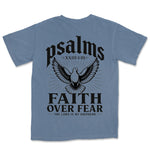 Faith Over Fear Dove | Blue Jean back