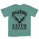 Faith Over Fear Dove | Light Green back