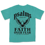 Faith Over Fear Dove | Sea Foam back