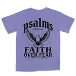 Faith Over Fear Dove | Violet back