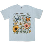 Fearfully And Wonderfully Created | Chambray front