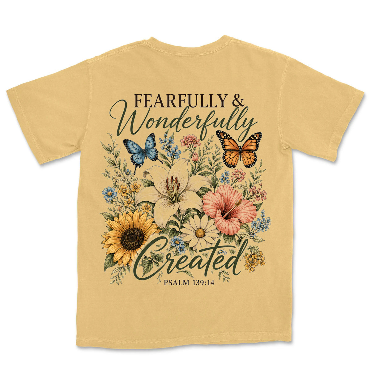 Fearfully And Wonderfully Created | Mustard back