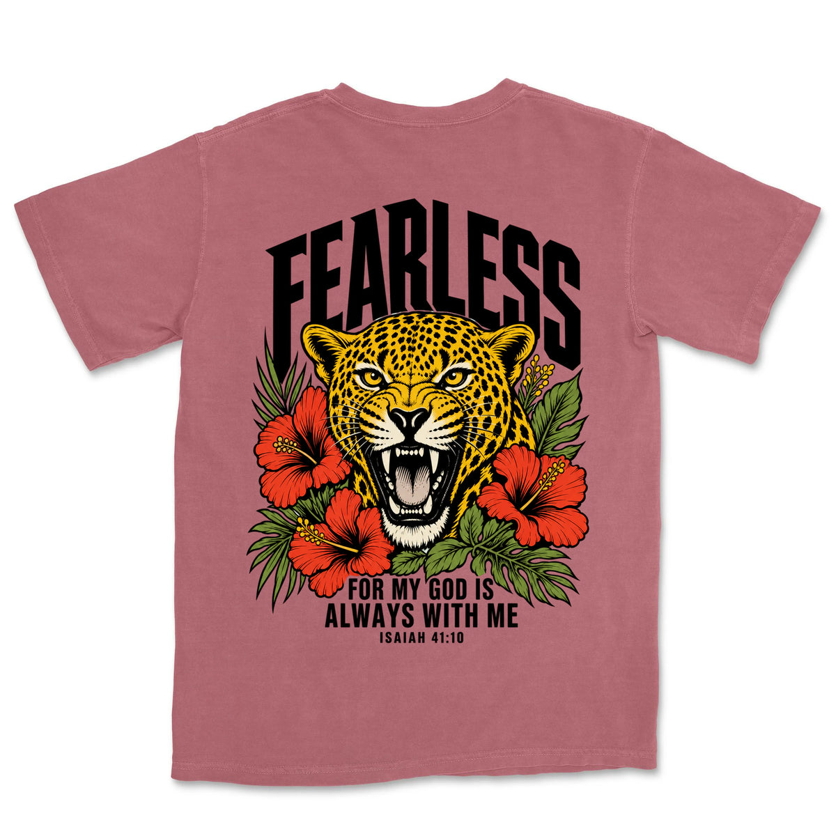 Fearless Leopard | Crimson back