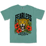 Fearless Leopard | Light Green front