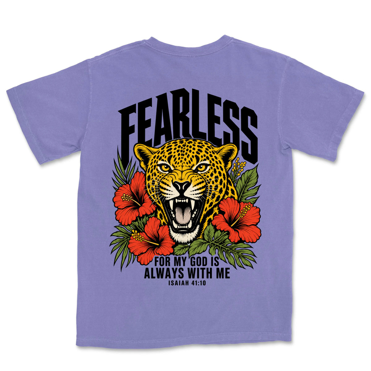 Fearless Leopard | Violet back