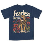 Fearless Lion | Navy back