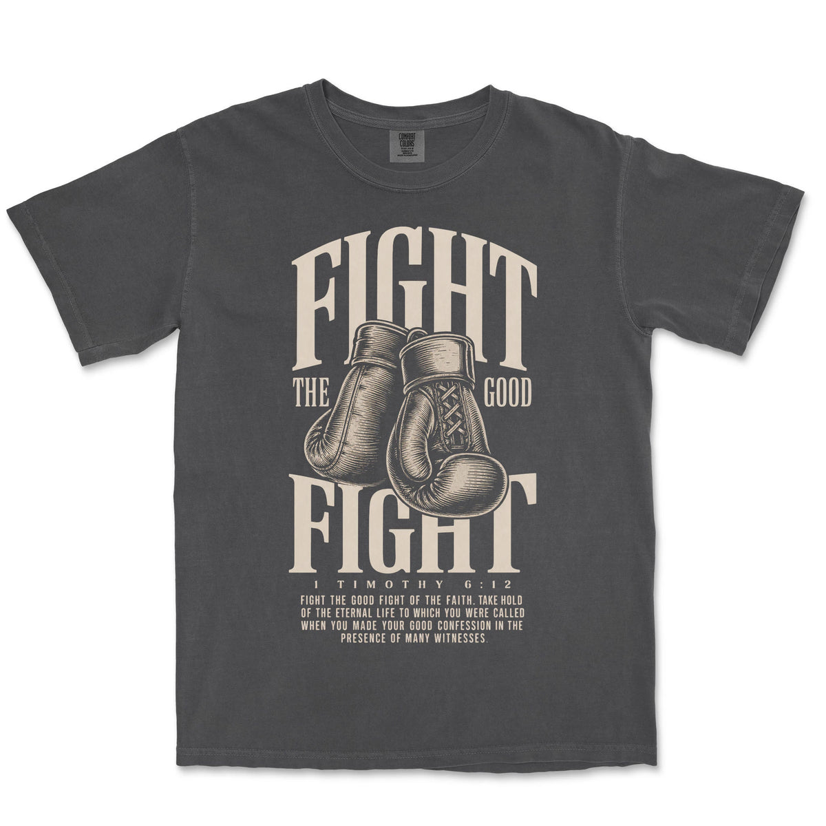 Fight The Good Fight Gloves | Graphite front