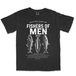 Fishers Of Men Three Fish | Black front