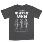 Fishers Of Men Three Fish | Graphite back