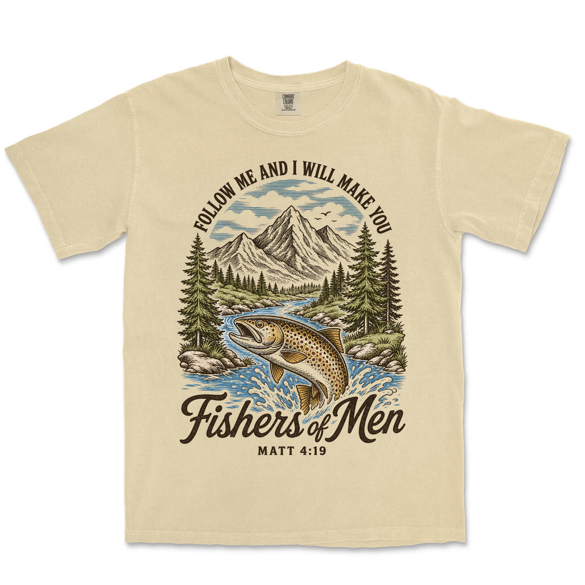 Fishers Of Men Trout | Banana front