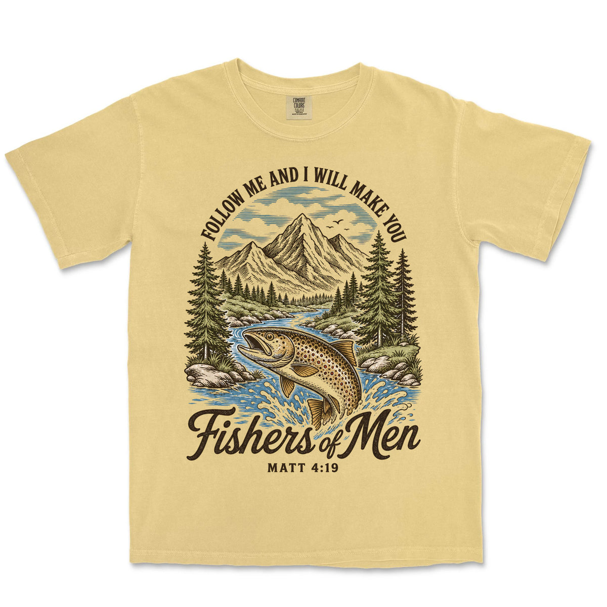 Fishers Of Men Trout | Butter front