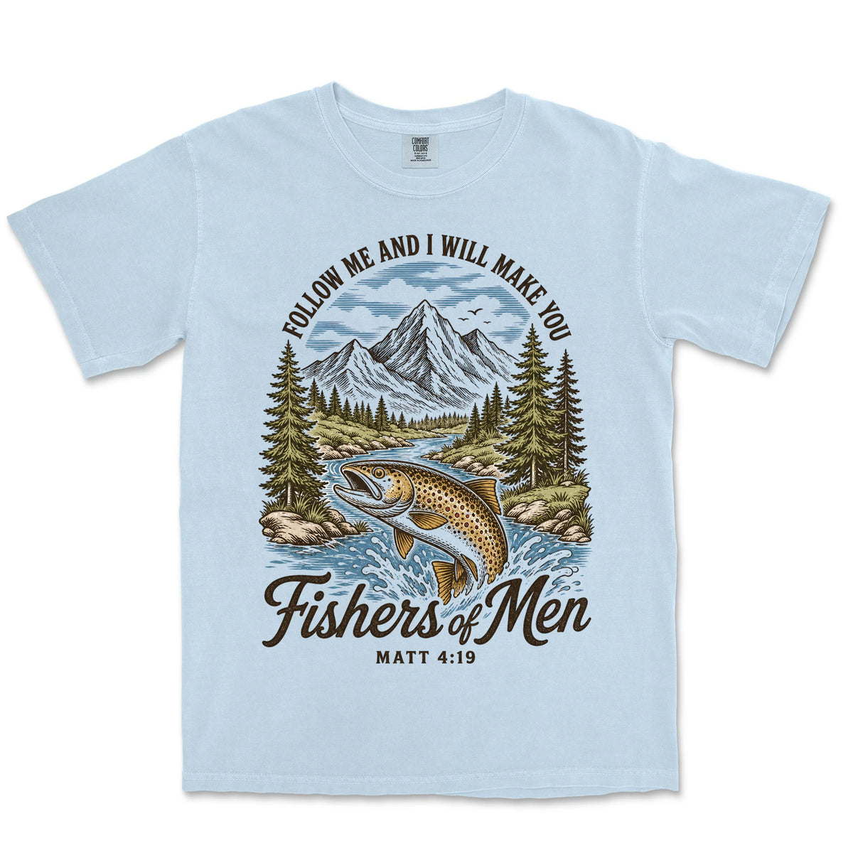 Fishers Of Men Trout | Hydrangea front