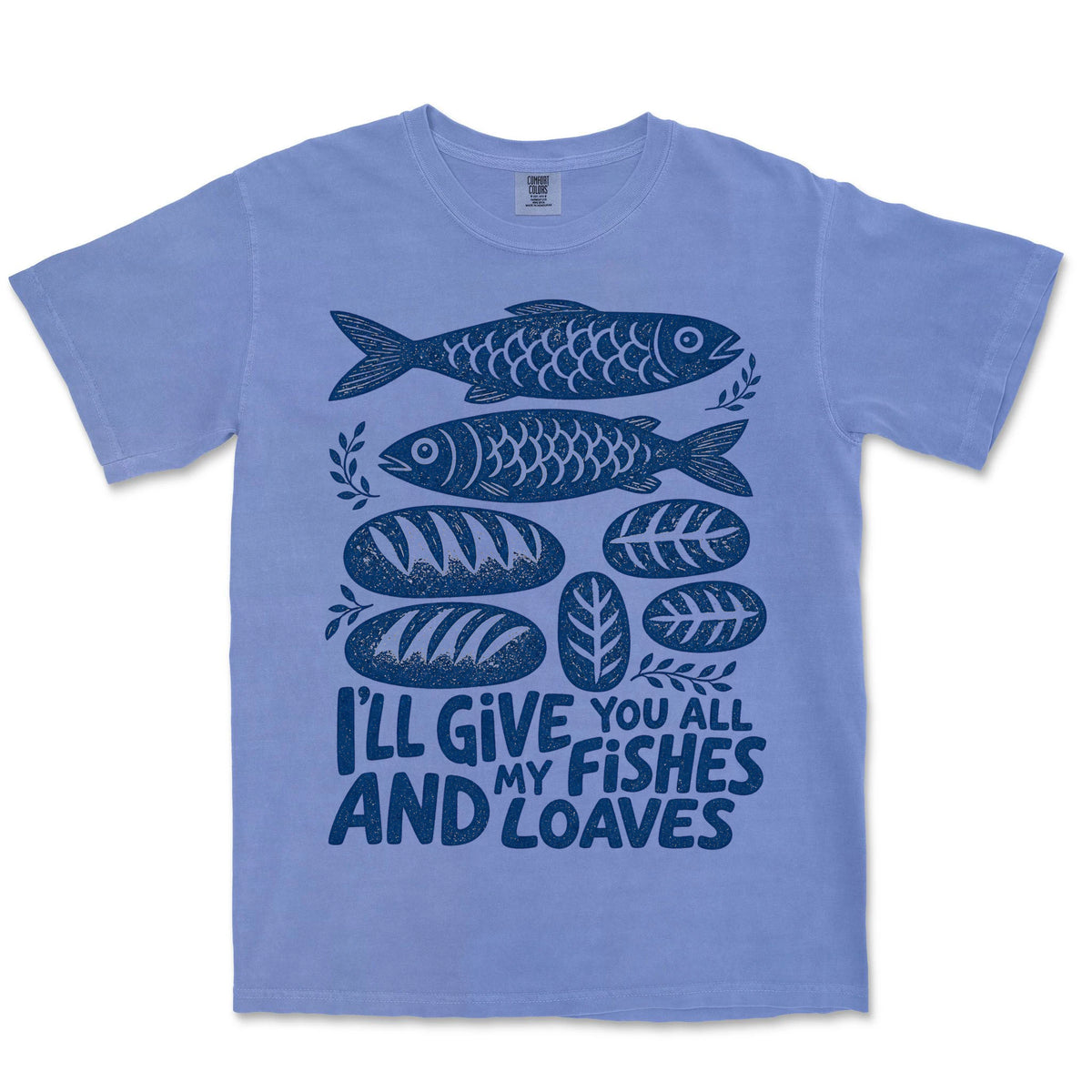 All My Fishes And Loaves | Flo Blue front