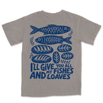 All My Fishes And Loaves | Grey back
