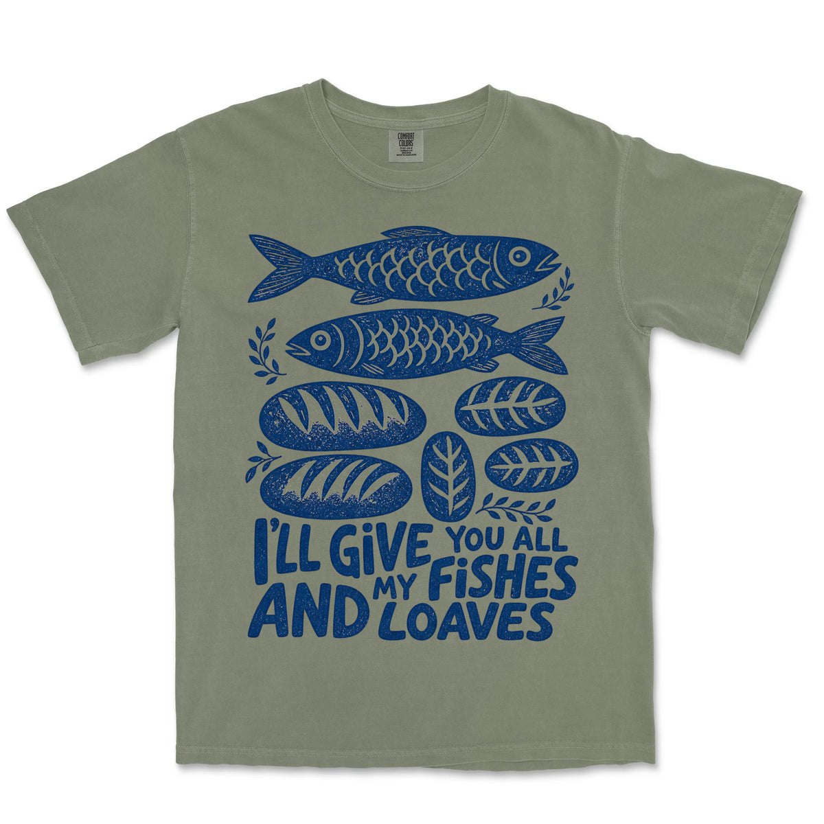 All My Fishes And Loaves | Sage front